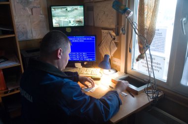 Erime noktası Moskova kar girişinde