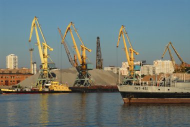Moskova Kuzey Nehri bağlantı noktası bağlantı noktası Vinçler