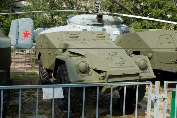 BTR-40 sovietico nel Museo delle forze armate centrali — Foto Stock