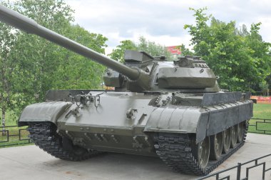 Sovyet tank T-55 Anıtı Khimki modernize