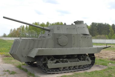 Penetrator Ni (fear) in the Museum of armored vehicles, Kubinka, side view