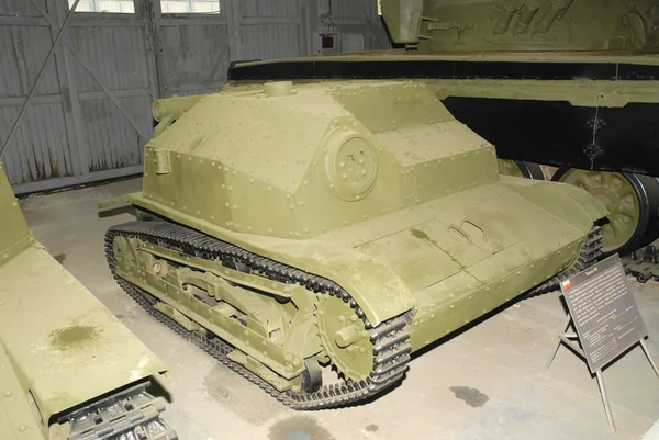 Tankette polonês TKS no Museu de veículos blindados, Kubinka, MOSCOW REGION — Fotografia de Stock