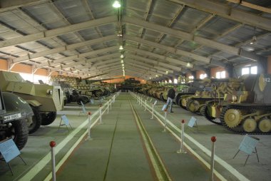 Tank Müzesi içinde Kubinka, Alman pavilion, Moscow Region, Rusya Federasyonu