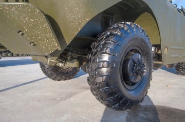 Sovyetler zırhlı keşif devriye aracı Brdm-2 Park 