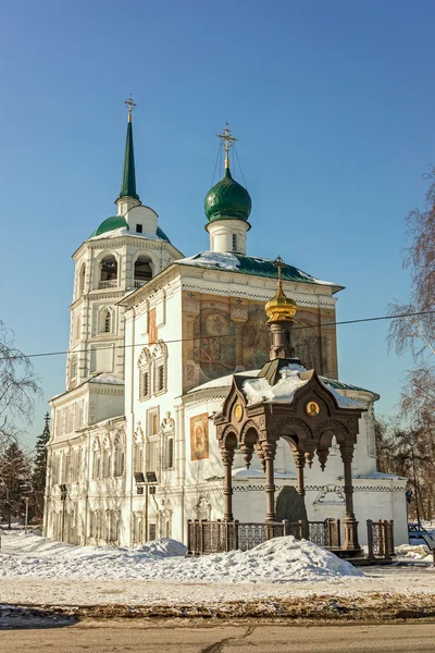 Kostel svaté tváře Spasitele. Irkutsk. Rusko. — Stock fotografie