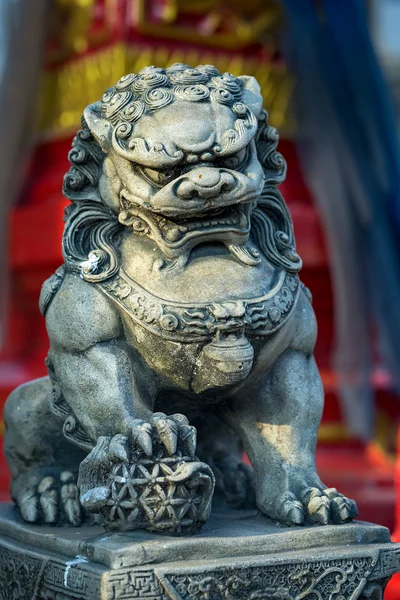 Δράκος άγαλμα γλυπτικής στην Ταϊλάνδη — Φωτογραφία Αρχείου