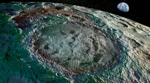 Schritte Auf Dem Mond Elemente Dieses Von Der Nasa Bereitgestellten — Stockfoto