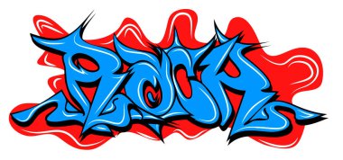 Beyaz arkaplanda izole edilmiş taş metin katmanlı eps10 vektör illüstrasyonu.