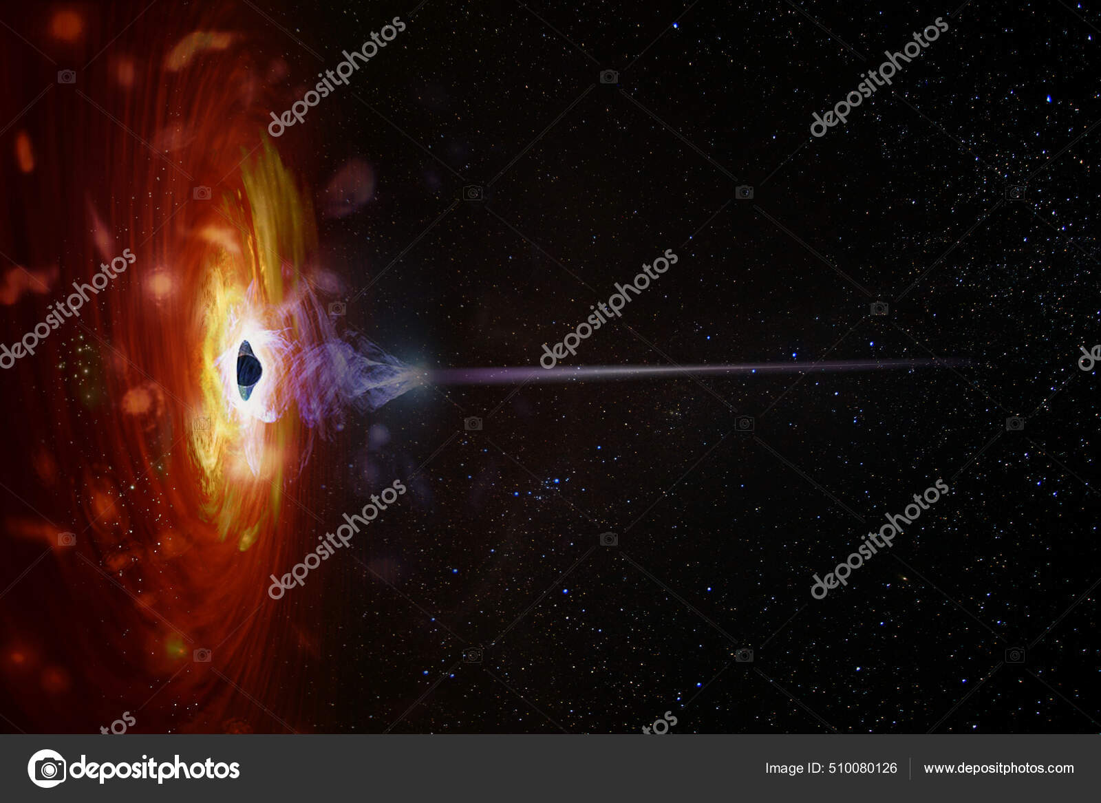 Fondo Pantalla Espacio Abstracto Agujero Negro Con Nebulosa Sobre Estrellas  — Foto de stock #510080126 © Elf+11, image size:1600x1167