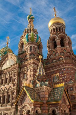 Kilise Saviour üzerine dökülen kan, st petersburg, Rusya Federasyonu