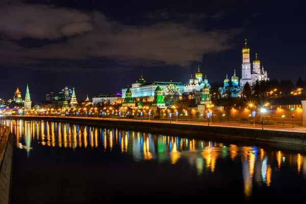 Plac Czerwony w godzinach wieczornych, Moskwa, Rosja — Zdjęcie stockowe