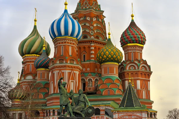 St Basil Cathedral Close Up, Moskva, Ryssland — Stockfoto