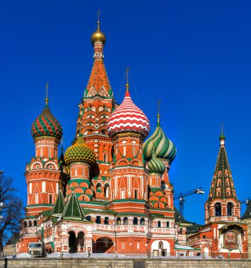 Kubbe St Basil Katedrali, Moskova, Rusya Federasyonu