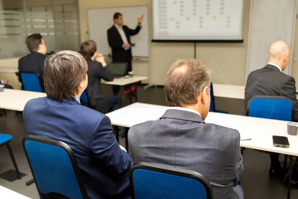 Business workshop and presentation. Audience at the conference room. — Stock Photo, Image