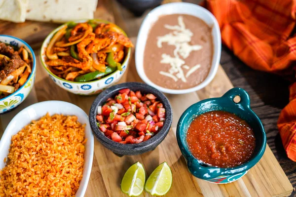 Cozinha Mexicana Espanhola Preparação Alimentos — Fotografia de Stock