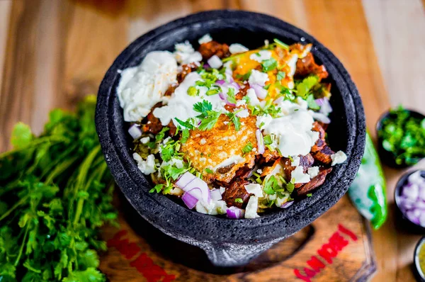 Hot and Delicious Dorito Casserole — Stock Image Hot Delicious Dorito Casserole Royalty Free Stock Images