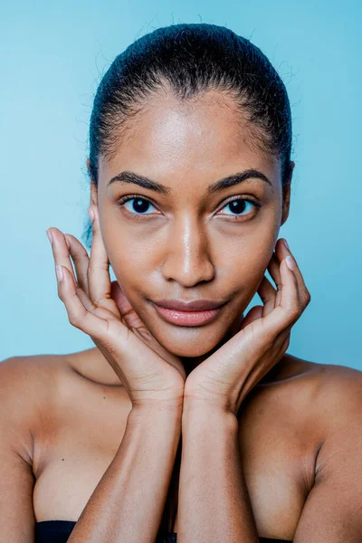 Beautiful Sexy Model Studio Photo Shoot — Stock Photo, Image