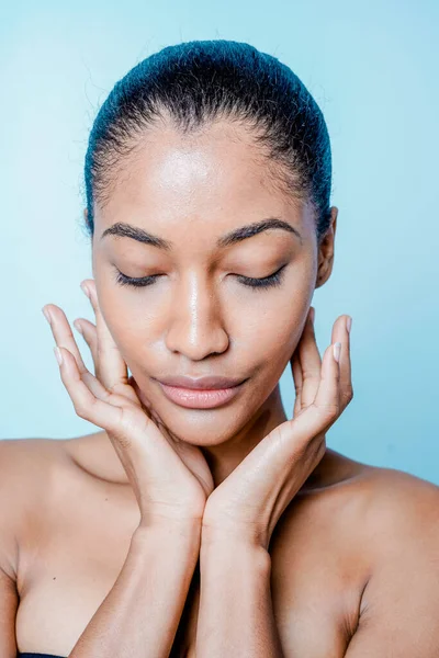 Beautiful Sexy Model Studio Photo Shoot — Stock Photo, Image