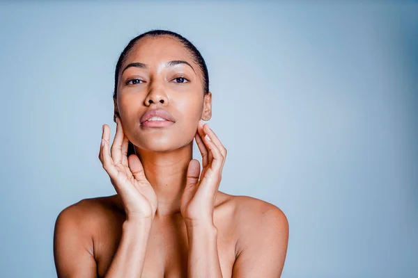 Beautiful Sexy Model Studio Photo Shoot — Stock Photo, Image