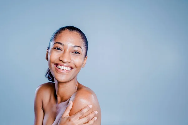 Beautiful Sexy Model Studio Photo Shoot — Stock Photo, Image