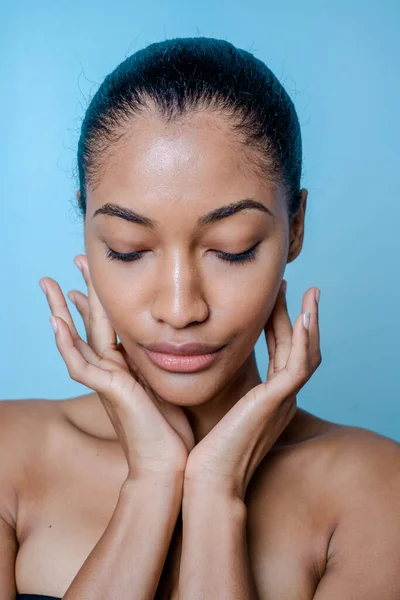 Beautiful Sexy Model Studio Photo Shoot — Stock Photo, Image