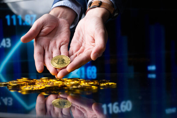 Цифровая криптовалюта биткоин