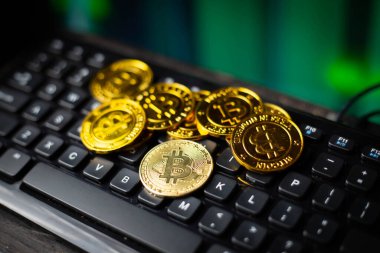 Bitcoin şifreli para dijital para birimi