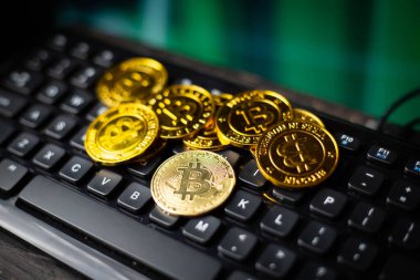 Bitcoin şifreli para dijital para birimi