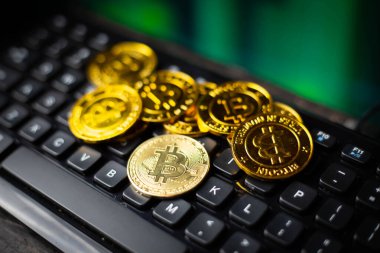 Bitcoin şifreli para dijital para birimi