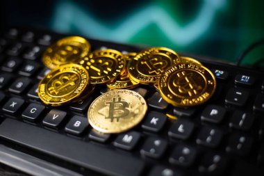 Bitcoin şifreli para dijital para birimi