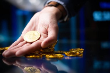 Bitcoin şifreli para dijital para birimi