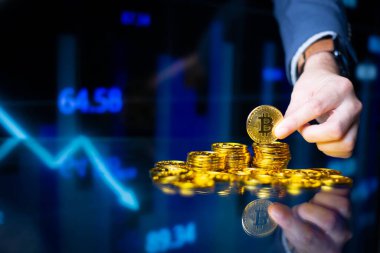 Bitcoin şifreli para dijital para birimi
