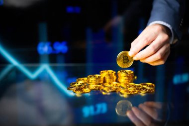Bitcoin şifreli para dijital para birimi