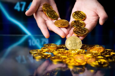 Bitcoin şifreli para dijital para birimi