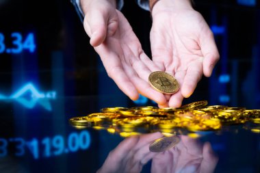 Bitcoin şifreli para dijital para birimi