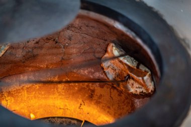 Hint mutfağı için tandır.