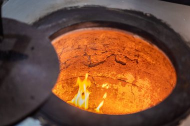 Hint mutfağı için tandır.