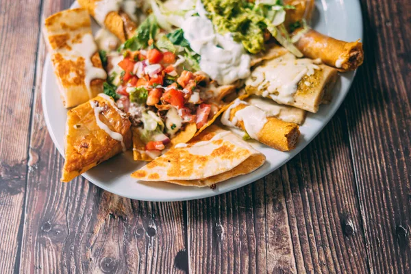 Delicioso Bocadillo Quesadillas — Foto de Stock