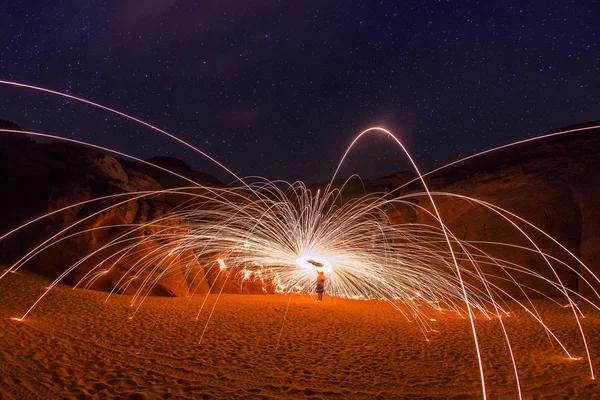 Light in the Desert — Stock Photo, Image