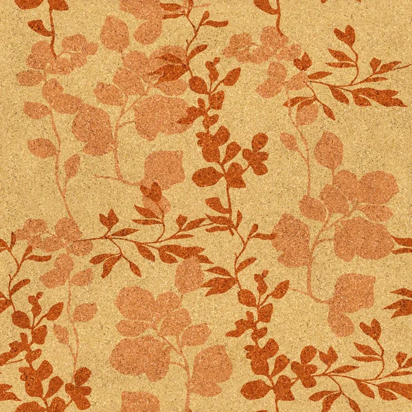 Floral decorative pattern - Interior wall decoration - seamless background