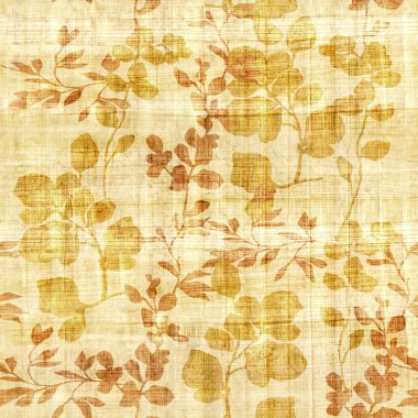 Floral decorative pattern - Interior wall decoration - seamless background