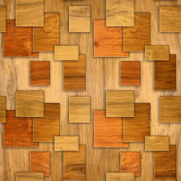 Interior wall panel pattern - decorative tile pattern - wood texture — Stock Photo, Image