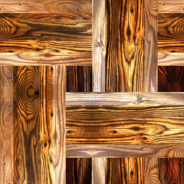 Abstract paneling pattern - seamless background - wood texture — Stock Photo, Image