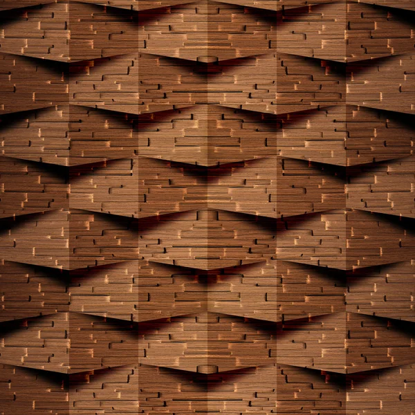 シームレスな背景の積み重ねられた木製のブロック — ストック写真
