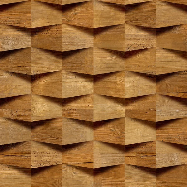 Blocchi di legno impilati per uno sfondo senza cuciture — Foto Stock