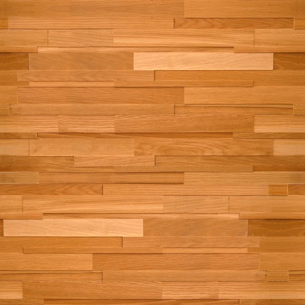 Parquet rectangular de madera apilado para un fondo sin costuras . — Foto de Stock