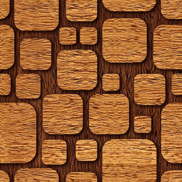 Wooden blocks stacked for seamless background — Stock Photo, Image