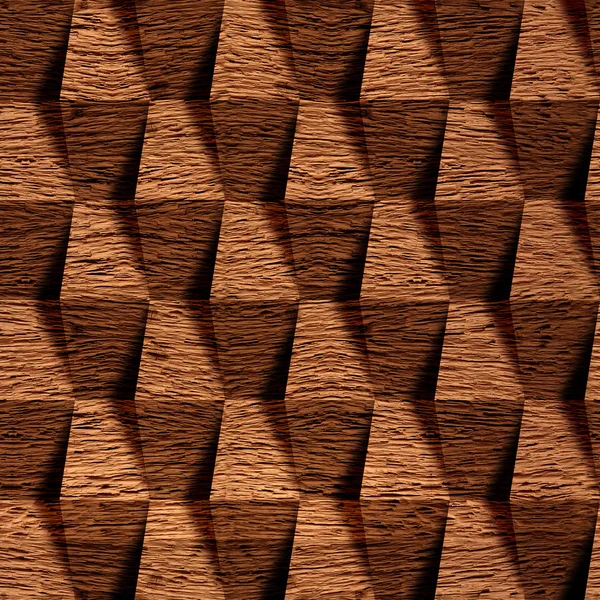 Wooden blocks stacked for seamless background — Stock Photo, Image