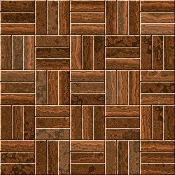 木镶木地板，复合地板无缝背景 — 图库照片
