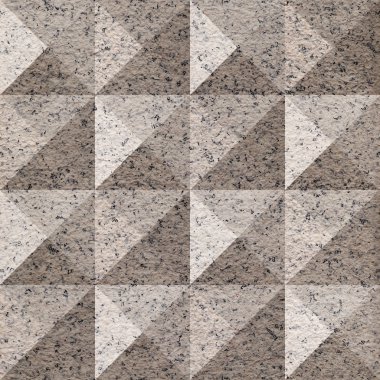 Kağıt piramitleri sorunsuz arka plan için yığılmış, panelin kesonlu